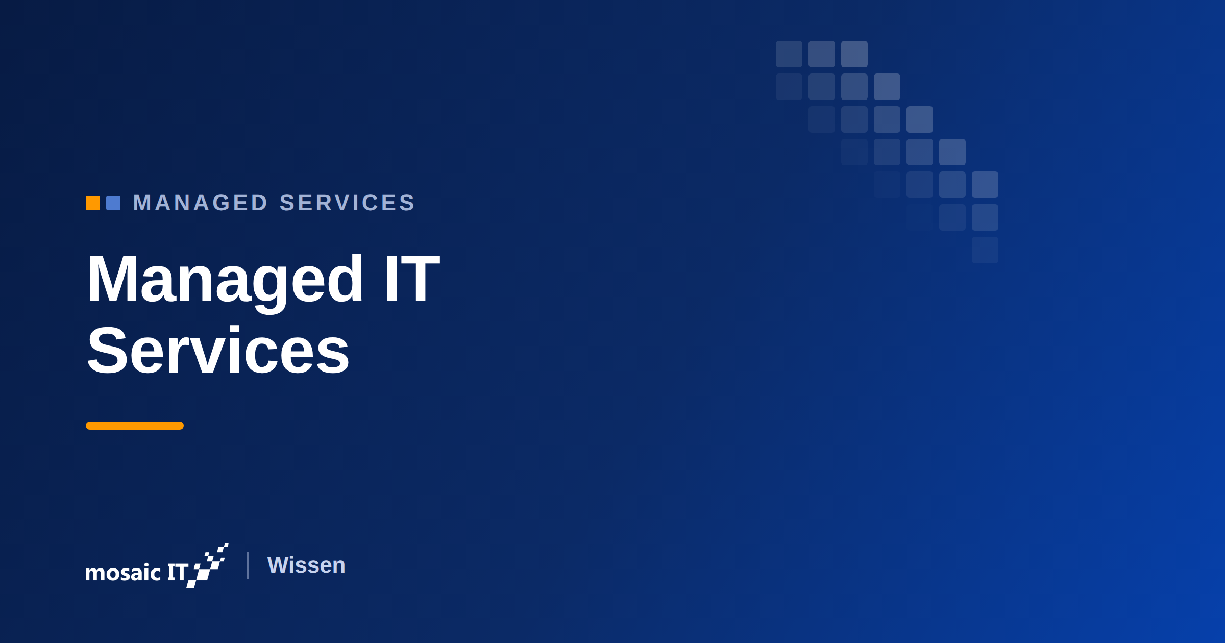 Managed IT Services – mosaic IT Wissen